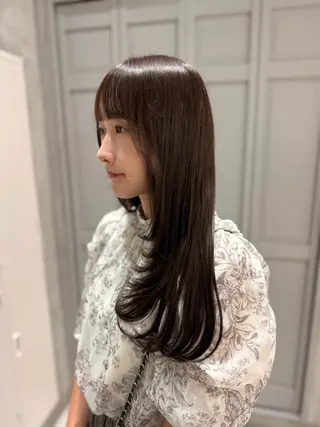 ロング 似合わせカラー/ヘア セット💐本多恵美のヘアスタイル