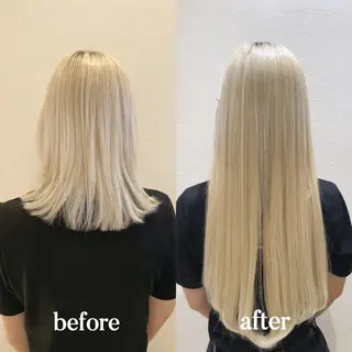 𝐲𝐮𝐮𝐦𝐢 エクステ/ 艶カラーのヘアスタイル