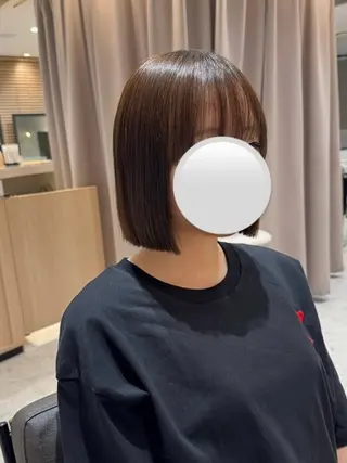 ミディアム はるか/ヘアアレンジ ブリーチなしカラー♡のヘアスタイル