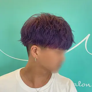 メンズ mana/メンズ/ ヘアセット/ブリーチのヘアスタイル