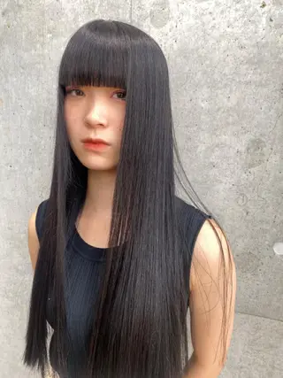 ロング カラー カットカラー特化 ⭐️代表⭐️のヘアスタイル