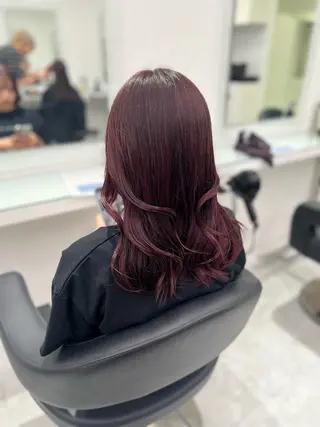 カラー ブリーチなし透明感 💗RYOTAのヘアスタイル