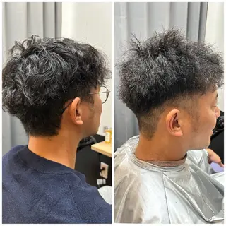 パーマ メンズ TELAHAIR 船橋のヘアスタイル