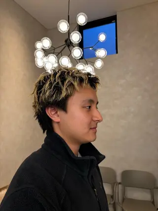 メンズ ワイズミ モモカのヘアスタイル