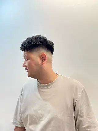 ショート パーマ メンズ SALOWIN新宿三丁目East3階所属・佐々木悠人/新宿/ ショートヘア/メンズのヘアスタイル