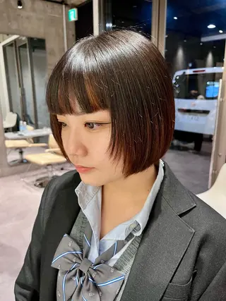 ショート iLi🫧kim ryongna🦋のヘアスタイル