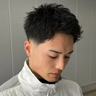 ショート メンズ 立川/メンズパーマ 厚進太郎のヘアスタイル