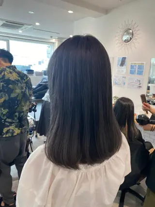 ミディアム カラー JILBLAN京都 ショート/ハイライトのヘアスタイル