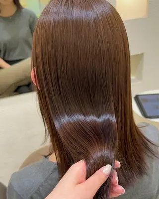 ミディアム ぷつっとボブ/ 似合わせ🥀原ちひろのヘアスタイル