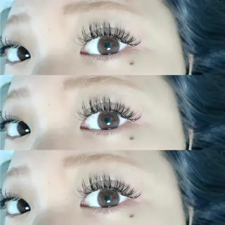 ロング パーマ ヘアアレンジ メンズ キッズ ネイル マツエク・マツパ アイブロウ apopi's所属・真夜中のまつ毛 APOPI'Sのマツエク・マツパデザイン