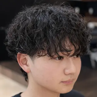 パーマ メンズ 男の理想を叶える🔥 メンズパーマ特化|関のヘアスタイル