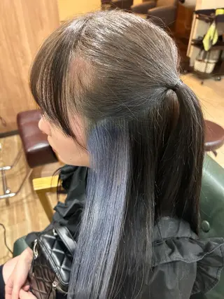 ロング カラー 𝕹 𝕽のヘアスタイル