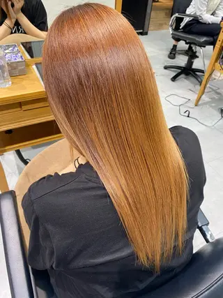 ロング カラーモデル募集 ✨🤍モモハ🤍✨のヘアスタイル