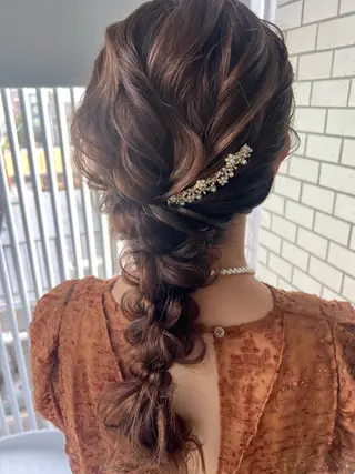 ヘアアレンジ 大人可愛いヘアメイク 💋🧚‍♀️しずかのヘアスタイル