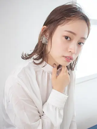 ミディアム カラー ヘアアレンジ ✨🧸チバ ダイスケ🧸✨のヘアスタイル