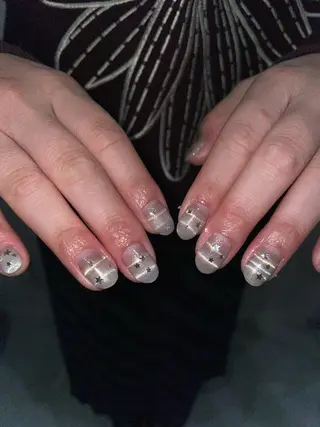 ネイル GO TODAY 吉祥寺Glint所属・うの 韓国ﾈｲﾙ໒꒱⋆⭒˚のネイルデザイン