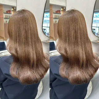 ロング 新宿/韓国レイヤー/ 髪質改善/ 佐藤のヘアスタイル