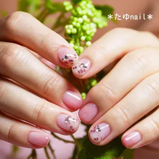 ネイル ネイルサロン・ネイルスクール　たゆnail所属・ネイルサロン 【たゆnail】のネイルデザイン