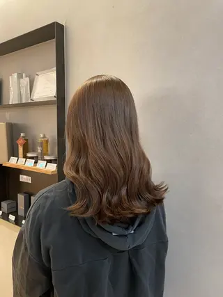 ミディアム カラー Agu 西台店 衣莉💫のヘアスタイル