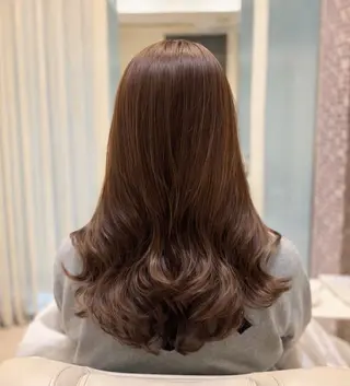 ロング パーマ 🌸銀座No.1パー マ🌸いでいあやのヘアスタイル