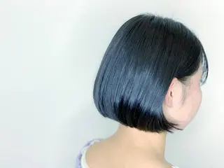 ショート 赤み消しカラー /透明感カラー 上長のヘアスタイル