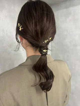 ミディアム Loem【ロエム】所属・RINA 【Loem】のヘアスタイル