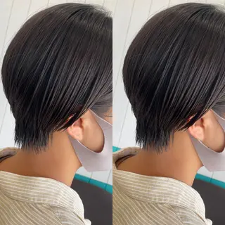 ショート Snaly カラー特化ページのヘアスタイル