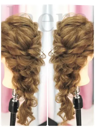 ヘアアレンジ laera.gtd SATOのヘアスタイル