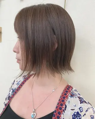 ショート カラー 初めてのショート お任せください✂️のヘアスタイル