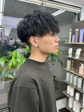 ショート パーマ メンズ メンズパーマの達人 / タカシマダイスケのヘアスタイル