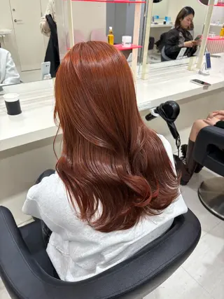 ミディアム カラー 💟RINNA 艶カラー💟のヘアスタイル