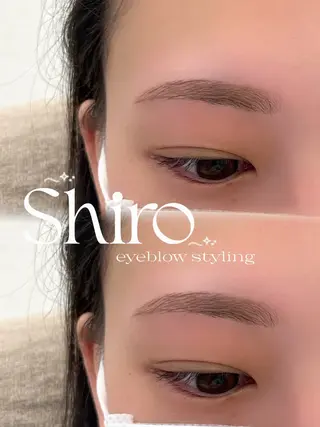 アイブロウ まつ毛・眉毛専門Shiro 佐鳴台店所属・⠀ amiのマツエク・マツパデザイン