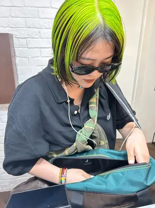 ミディアム カラー land所属・透明感カラー/レイヤ ー🌙Honokaのヘアスタイル