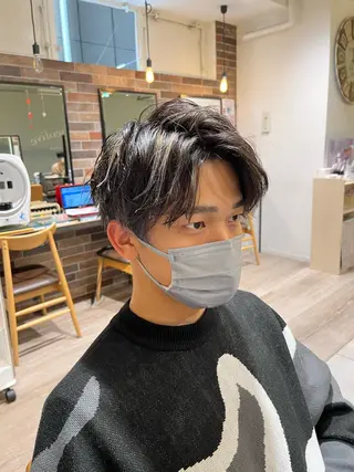 カラー メンズ tata所属・メンズカット/ 外国人風/小嶺佑介のヘアスタイル