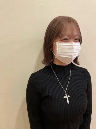 ミディアム 💿 kanna💿のヘアスタイル