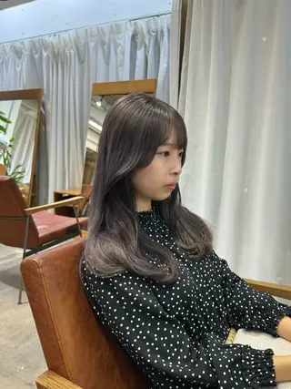 ロング 奥村 紘のヘアスタイル