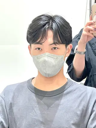 メンズ ❤︎︎韓国ヘア❤︎︎ 𝑺𝒉𝒊𝒉𝒐のヘアスタイル