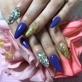 ミディアム ネイル 《LB》ラブリエ Nail&eyeのマツエク・マツパデザイン