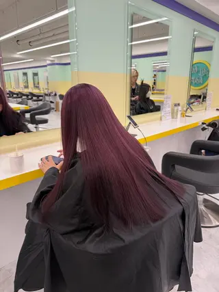 ロング カラー ヘアアレンジ 🎀Girly艶髪カ ラー🎀Harukaのヘアスタイル