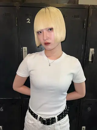 ブリーチ/ハイトーン /心斎橋/カノンのヘアスタイル