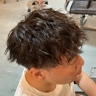 ショート 👑曲がる縮毛矯正 /パーマ👑ショウのヘアスタイル