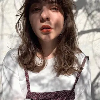 ミディアム ボブ/レイヤー /河内温太のヘアスタイル