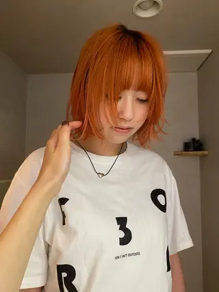 ショート カラー iroha/ n.w.h🎀のヘアスタイル