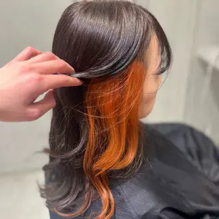 ロング カラー 💖ブリーチ/暖色 𝐘𝐮𝐢💖のヘアスタイル
