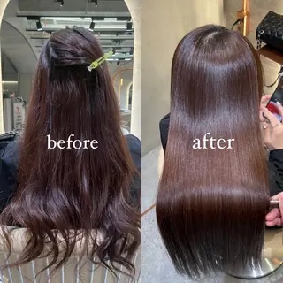 ロング カラー 🦋美髪矯正、髪質 改善のプロ🦋アオイのヘアスタイル