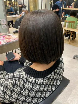 ショート Misaki ║ツヤカラーのヘアスタイル