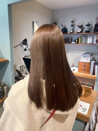 セミロング カラー tre.甲子園口店 M A R Iのヘアスタイル