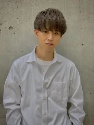 ショート メンズ esu心斎橋所属・esu☀️勇美☀️ 髪質改善ストレートのヘアスタイル