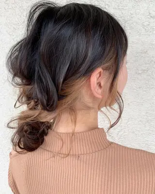 ミディアム ヘアアレンジ flocci🌙 フロクシのヘアスタイル