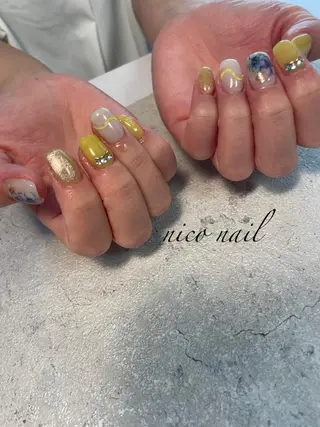 ネイル 香芝市ネイルサロン nico nailのネイルデザイン